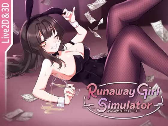 【电脑/SLG】离家出走女孩模拟器  v1.0.0  Runaway Girl Simulator  v1.0.0 -DL官方中文【简+繁】