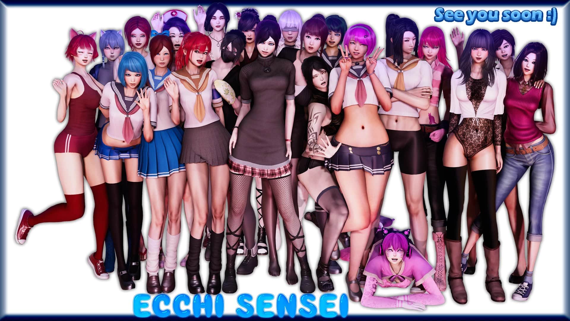 【双端/SLG】Ecchi老师-1-9+圣诞节特别篇 - 精翻汉化